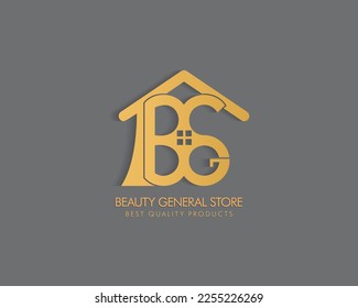 beauty general store logo design	
