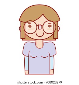 beauty girl with clothes and hairstyle design