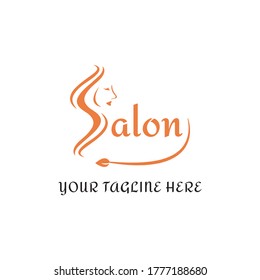 BEAUTY GIRL SALON LOGO DESIGN