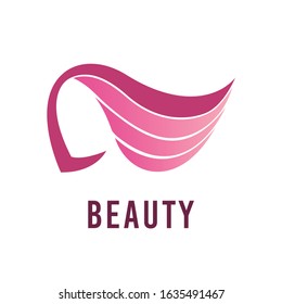 Beauty Hair Logo design for Salon, Spa, Hair care brand or beauty product