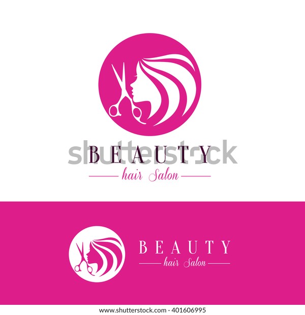 Beauty Hair Salon Logo Stock Vector (Royalty Free) 401606995