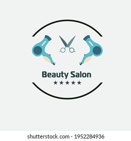 

Beauty hair salon logo design 