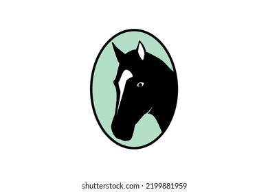 Beauty Horse Ranch Stable Stallion Logo design