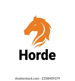 Beauty Horse Ranch Stable Stallion Logo design