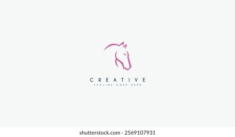 Beauty Horse Ranch Stable Stallion Logo design