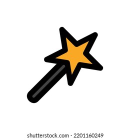 Beauty icon in filled line style about camera, use for website mobile app presentation
