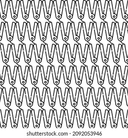 diseño de fondo de patrón de icono de belleza