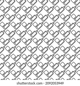 beauty icon pattern background design
