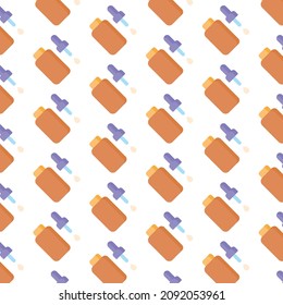 beauty icon pattern background design