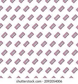 beauty icon pattern background design