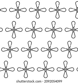 beauty icon pattern background design