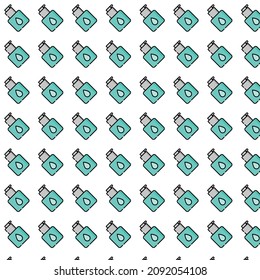 beauty icon pattern background design