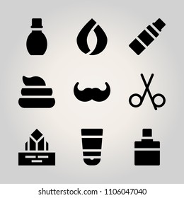 Beauty icon set. vector illustration for web