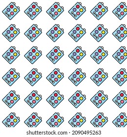 beauty icon simple colorful pattern