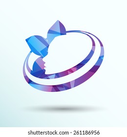 beauty icon skin care health vector design spa abstract.