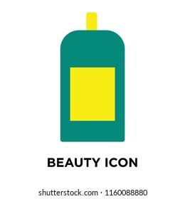 Beauty icon vector isolated on white background, Beauty transparent sign