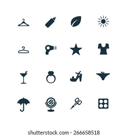 beauty Icons Vector set