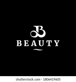 Beauty Industry Logo Design Monogram Letters Stock Vector (Royalty Free ...