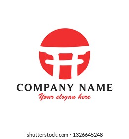 the beauty of Japanese iconic design, can be used for logos, branding, posters