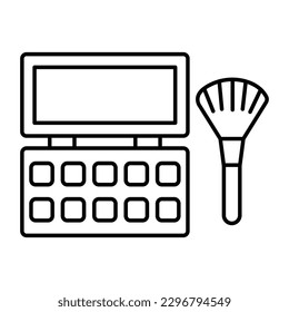 Beauty kit Outline bold Vector Icon which can be easily modified or Edited 