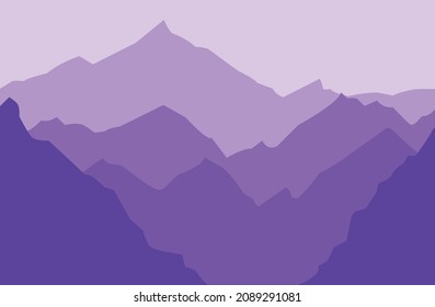 Beauty landscape with shiny background vector illustration