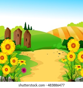 beauty landscape for you design