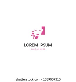 Beauty Leaf Face Spa Idea Business Logo