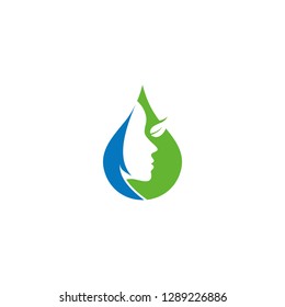 beauty leaf logo template
