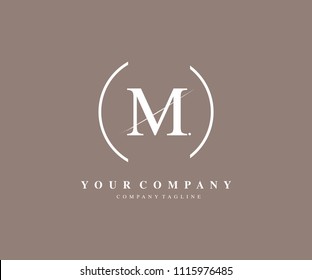 Beauty Letter M Logo Design