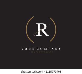 Beauty Letter R Logo Design