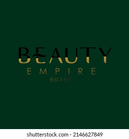 Beauty Letters with special E letters modified logo Concept Logo suitable for Beauty Business Branding 