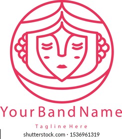 Beauty Line Logo Vector Design