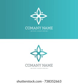 Beauty Logo. abstract, simple logo design