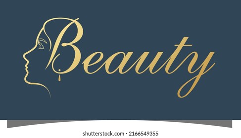 Beauty Logo with creative concept and design premium vector