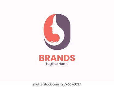 A Beauty logo with creative element style premium vector