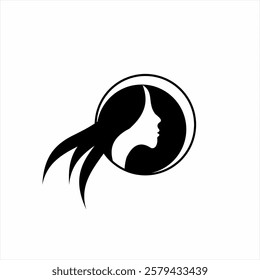 Beauty logo design. Can be used for beauty salon, cosmetics and spa.