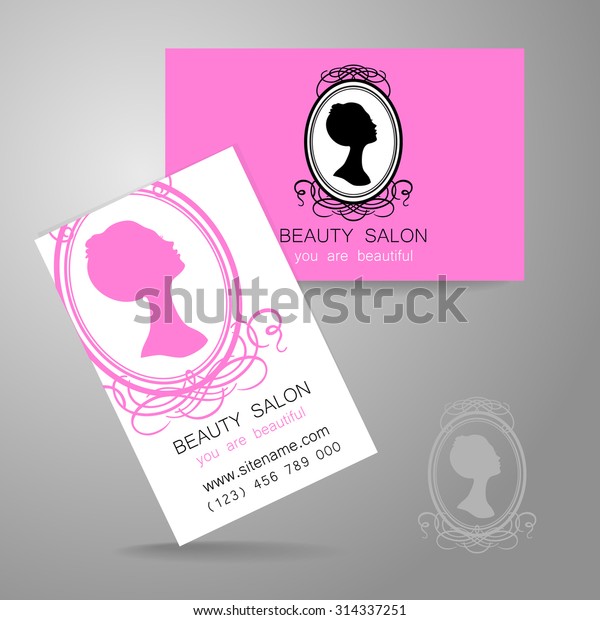 Beauty Logo Design Corporate Identity Template Stock Vector