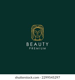 Vector de icono de diseño del logotipo de belleza