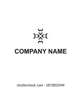 Beauty logo design, isolated on white background 