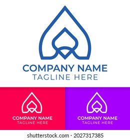 beauty logo design. monoline logo design good for cosmetic, fashion, salon, and all about women product.