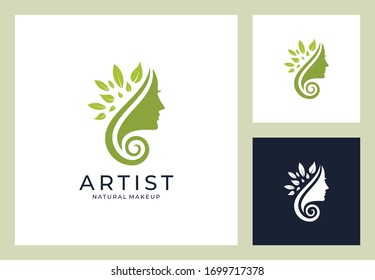diseño de logotipo de belleza vector