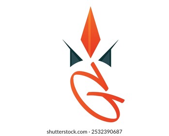 Diseño de logotipo de belleza con un estilo sofisticado y elegante, con curvas elegantes y Elementos suaves y fluidos. Este logotipo encarna el lujo, el cuidado personal y la feminidad, lo que lo hace perfecto para la belleza G