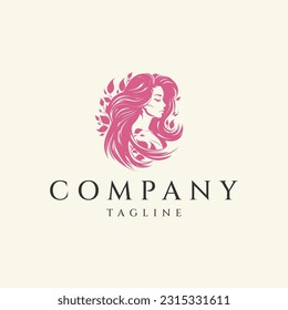 Beauty logo design vector illustration