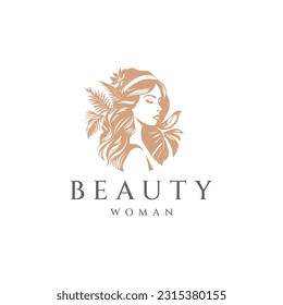 Beauty logo design vector illustration