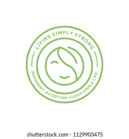 Beauty Logo Design Vector Symbol Woman Nature Spa Wellness