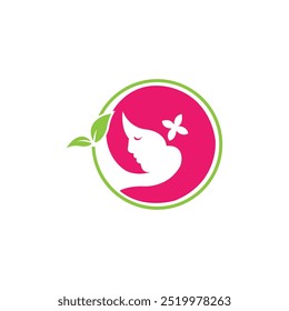 Beauty logo, face logo design, beauty salon, spa, beauty center, hair salons, etc.