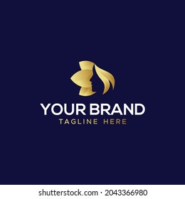 Beauty Logo Gradient Brand For Company. Boutique Logo