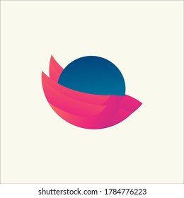 logotipo de belleza, logotipo con color degradado