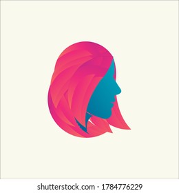 logotipo de belleza, logotipo con color degradado