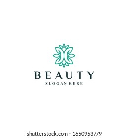 beauty logo icon vector design